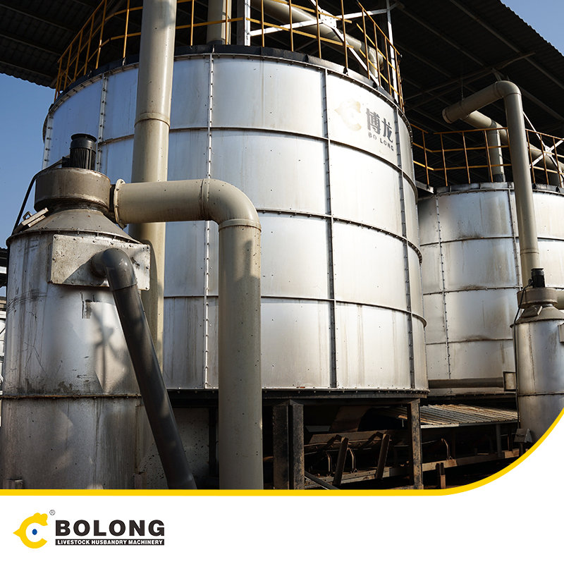 Zero odor automated fertilizer fermenter manufacture